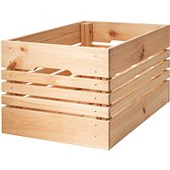 Siguro Storage box made of pine wood PineBox, 31 x 46 x 25 cm, 35,6 l - Storage Box