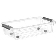 Siguro Pro Box Underbed 31 l, 39,5 x 17,5 x 72 cm, transparentní - Úložný box