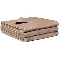 Siguro Bamboo bath towel, 100 x 150 cm, Taupe - Bath Towel