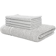Siguro Comfy Touch Towel and Towel Set L, Misty Gray - Towel Set