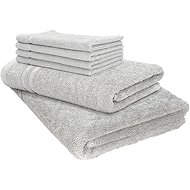 Siguro Comfy Touch XL towel set, Misty Gray - Towel Set