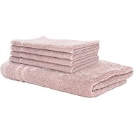Siguro Towel and bath towel set Comfy Touch L, Dusty Pink - Towel Set