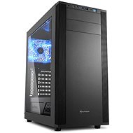 Sharkoon M25-W - Black w/ Transparent Side Panel - PC Case