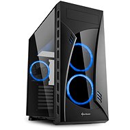 Sharkoon NIGHT SHARK Blue Case - PC Case