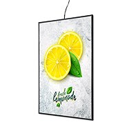 Showdown Displays LED light retractable poster frame Slim A3, single sided - Photo Frame