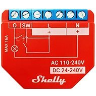 SHELLY-1PM-PLUS - WiFi kapcsoló