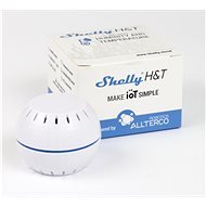 Shelly HT Battery Temperature and Humidity Sensor, White, WiFi - Detector