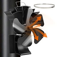 Voda Fireplace Fan VDSF695RN - Fireplace Fan