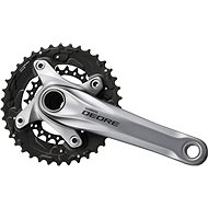 Shimano Deore FC-M615, 38,24, silver - Crankset
