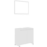 Shumee Bathroom furniture set white, chipboard - Bathroom Set