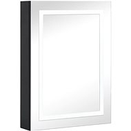 Shumee LED Bathroom Mirror Cabinet 50 × 13 × 70 cm - Bathroom Cabinet