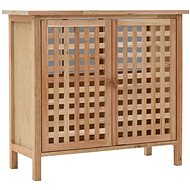 Shumee Under-basin cabinet, solid walnut wood, 66 × 29 × 61 cm - Bathroom Cabinet
