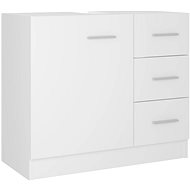 Shumee Under-basin cabinet - white, 63 × 30 × 54 cm, chipboard - Bathroom Cabinet