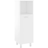 Shumee Bathroom cabinet - white, 30 × 30 × 95 cm, chipboard - Bathroom Cabinet