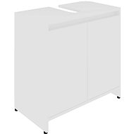 Shumee Bathroom cabinet - white, 60 × 33 × 61 cm, chipboard - Bathroom Cabinet