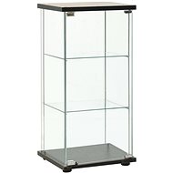 Shumee Storage cabinet - tempered glass, black - Cabinet