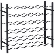 Shumee Wine rack for 36 bottles - black, iron - Wine Stand
