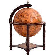Shumee Globe bar wine rack, solid eucalyptus wood - Wine Stand