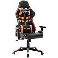 SHUMEE Gaming chair black and orange faux leather, 20508 - Gaming Chair