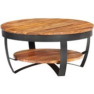 SHUMEE Konferenční stolek 65 × 65 × 32 cm masivní akáciové dřevo, 289616 - Konferenční stolek