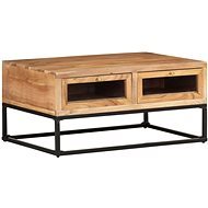 SHUMEE Konferenčný stolík 90 × 60 × 40 cm masívne akáciové drevo, 323506 - Konferenčný stolík