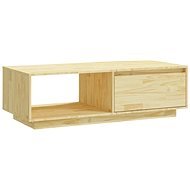 SHUMEE Konferenční stolek 110 × 50 × 33,5 cm masivní borové dřevo, 809882 - Konferenční stolek