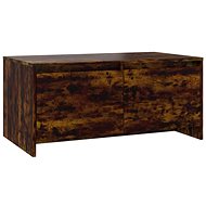 SHUMEE Konferenční stolek kouřový dub 90 × 50 × 41,5 cm dřevotříska, 813029 - Konferenční stolek