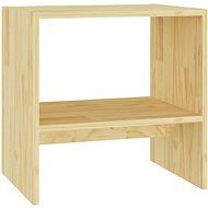SHUMEE Bedside table 40 × 30,5 × 40 cm solid pine wood, 808053 - Night Stand