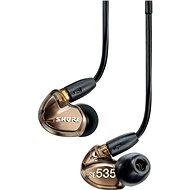 SHURE SE535-V bronz - Fej-/fülhallgató
