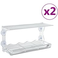 Shumee Window 2 pcs 30 × 12 × 15 cm acrylic - Bird Feeder