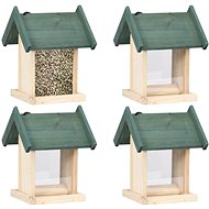 Shumee Set 4 pcs fir wood - Bird Feeder