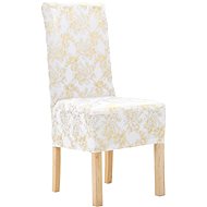 Shumee Elastic for chairs 6 pcs white with gold print - Cover