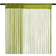 Shumee String curtains 2 pcs 140 × 250 cm green - Drape