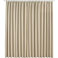 Shumee Blackout with hooks 290 × 245 cm beige - Drape