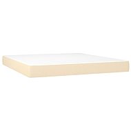 SHUMEE Taštičková matrace krémová 180 × 200 × 20 cm textil - Mattress
