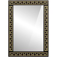 Shumee Bathroom mirror 50 × 70 × 2,5 cm, solid mango wood, glass - Mirror