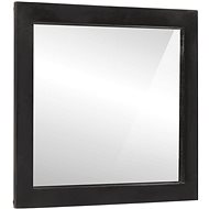 Shumee Bathroom mirror 55 × 1 × 60 cm, glass, solid mangrove wood - Mirror