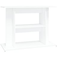 Shumee Aquarium stand white 80 × 35 × 60 cm composite wood - Aquarium Cabinet