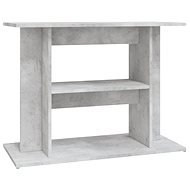 Shumee Aquarium stand concrete grey 80 × 35 × 60 cm composite wood - Aquarium Supplies