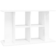 Shumee Aquarium stand glossy white 100 × 40 × 60 cm composite wood - Aquarium Supplies