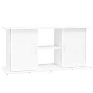 Shumee Aquarium stand glossy white 121 × 41 × 58 cm composite wood - Aquarium Supplies