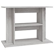 Shumee Aquarium stand sonoma grey 80 × 35 × 60 cm composite wood - Aquarium Supplies
