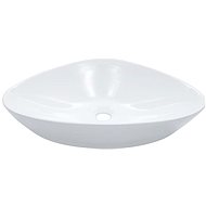SHUMEE Keramické umyvadlo 58,5 × 39 × 14 cm bílé - Umyvadlo