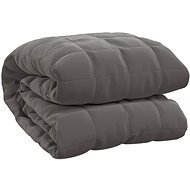 Shumee Weighted blanket grey 220 × 235 cm 15 kg polyester - Weighted Blanket