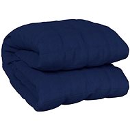 Shumee Weighted blanket blue 155 × 220 cm 11 kg cotton, 350741 - Weighted Blanket