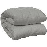 Shumee Weighted blanket grey 150 × 200 cm 7 kg cotton - Weighted Blanket