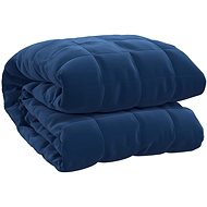 Shumee Weighted blanket blue 122 × 183 cm 9 kg polyester - Weighted Blanket