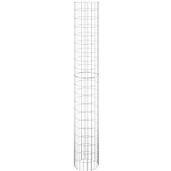 SHUMEE Round gabion post galvanized steel 30 × 200 cm - Gabion