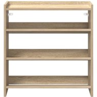 Shumee Shoe rack 60 × 25 × 62 cm sonoma oak - Shoe Rack