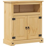 Shumee Bathroom cabinet Corona 70 × 33 × 80 cm solid pine wood 4013405 - Bathroom Cabinet